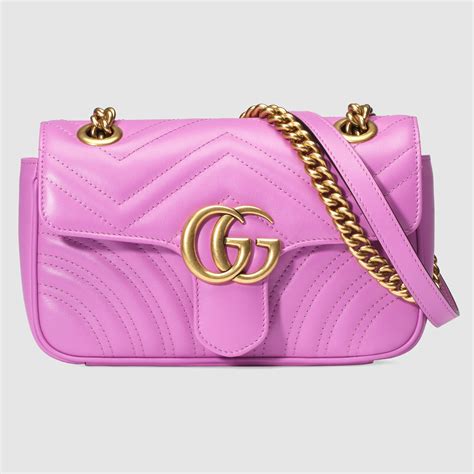 gucci marmont pink and gold|Gucci Marmont bag from nancy.